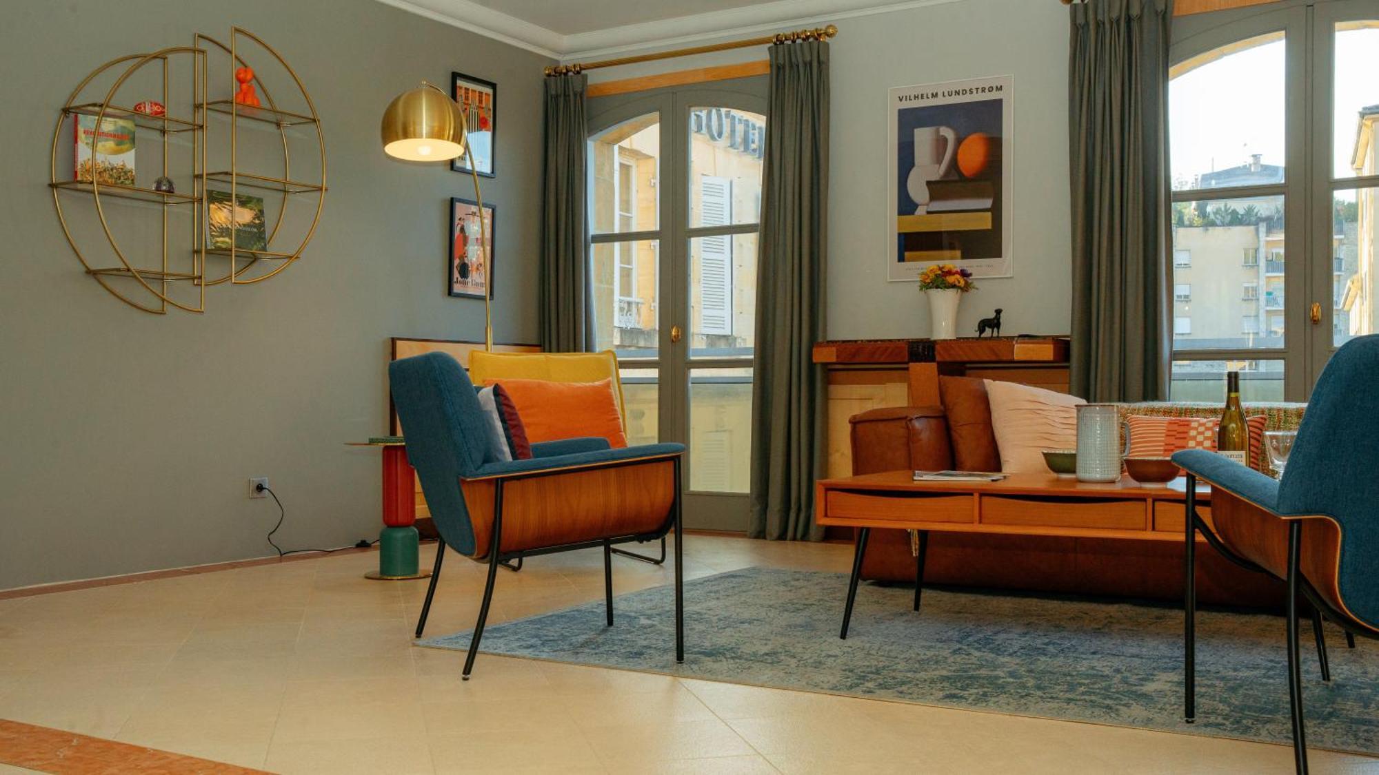 Superbe Appartement 132M2, Classe 5 Etoiles, Sarlat Centre Eksteriør bilde