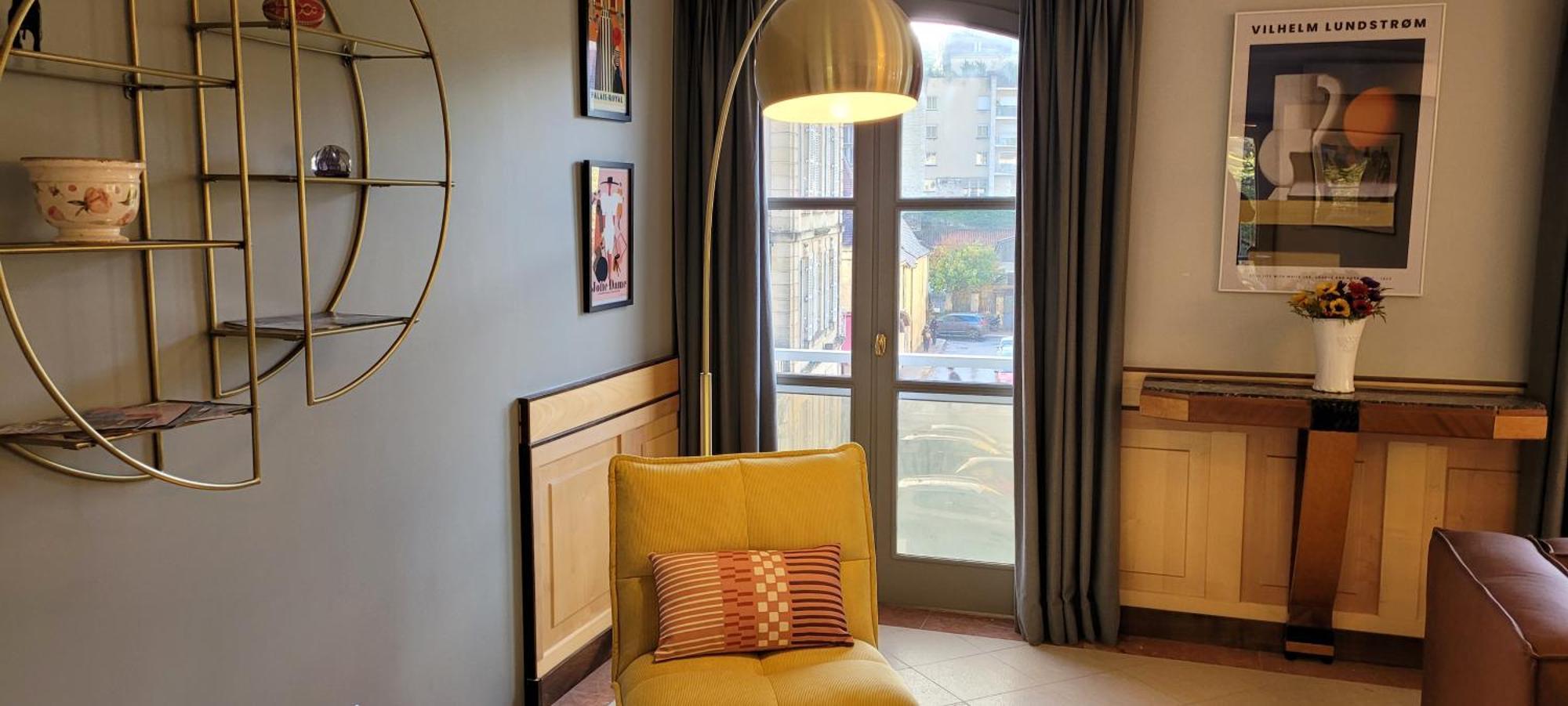 Superbe Appartement 132M2, Classe 5 Etoiles, Sarlat Centre Eksteriør bilde